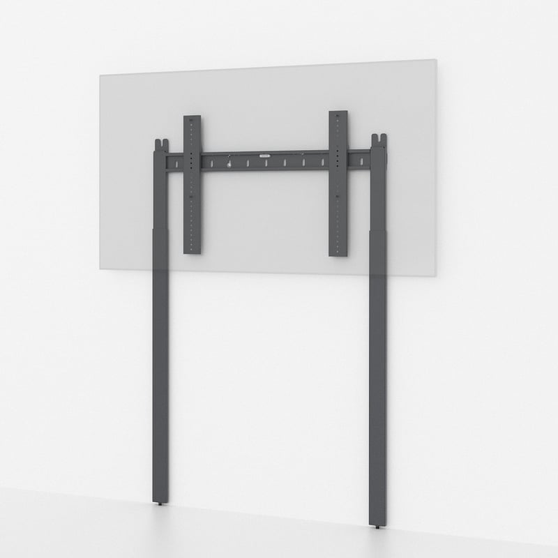 Heckler Design Wall Mount for Display, Video Conference Equipment - Black Gray - Thumbnail 2