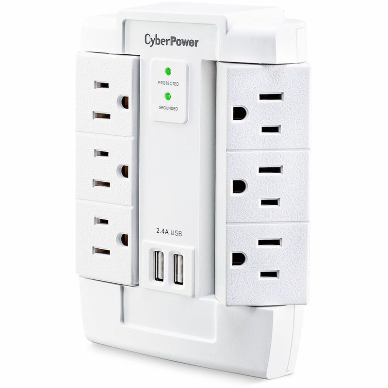 CyberPower CSP600WSURC2 Professional 6 - Outlet Surge with 1200 J - Thumbnail 4