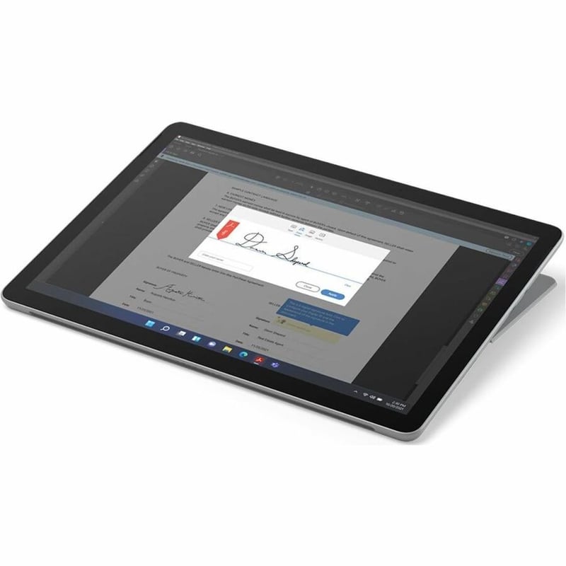 Microsoft Surface Go 4 Tablet - 10.5" - 8 GB - 128 GB Storage - Windows 11 Pro - Platinum