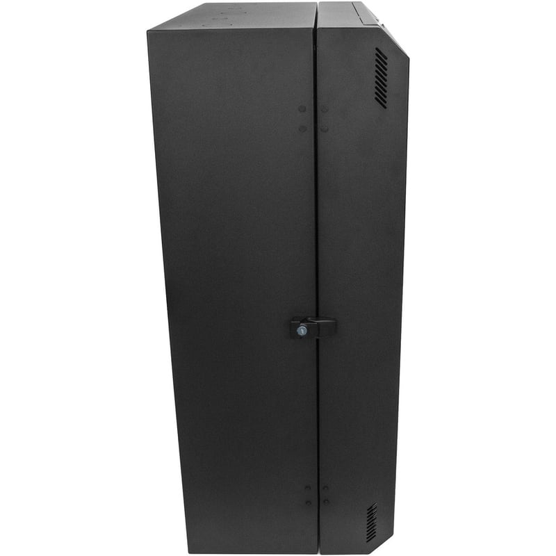StarTech.com 8U 19" Vertical Wall Mount Server Rack Cabinet Enclosure - Low Profile (15") - 30" Deep Locking w/2U for Network IT Equipment - Thumbnail 3