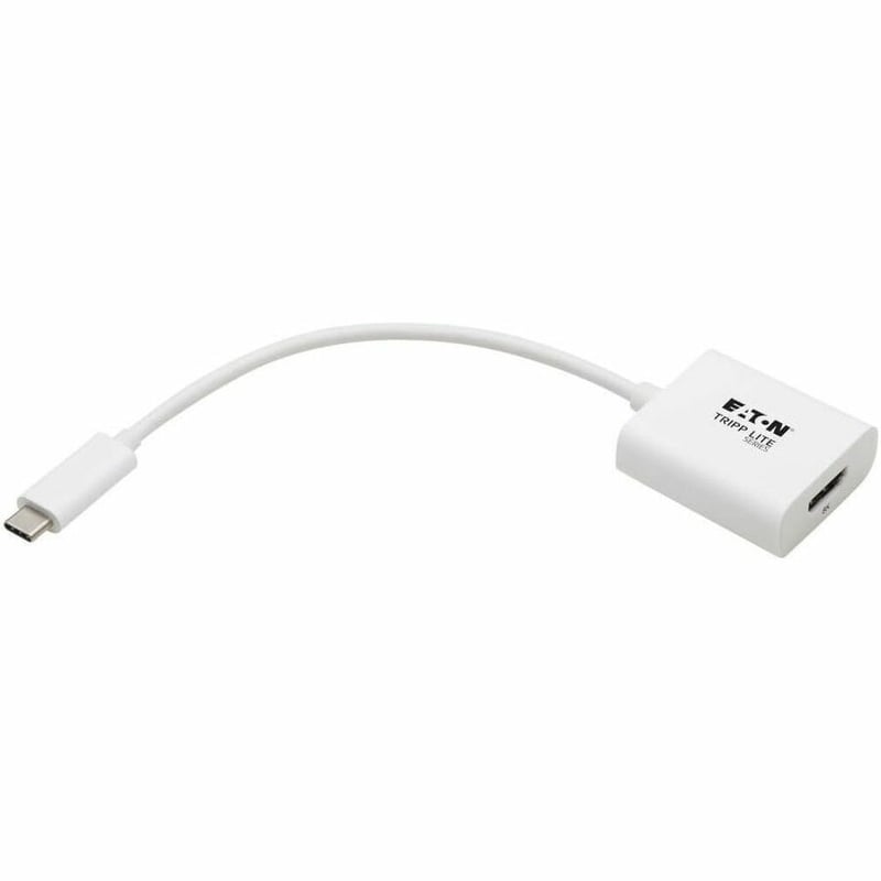 Eaton Tripp Lite Series USB-C to HDMI Adapter (M/F) - 8K 60 Hz, HDR, 4:4:4, HDCP 2.3, White - Thumbnail 4