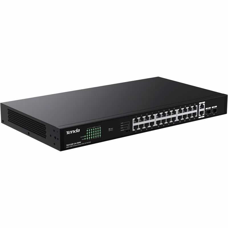 26GE+2SFP SWITCH 24-PORT POE . - Thumbnail 4