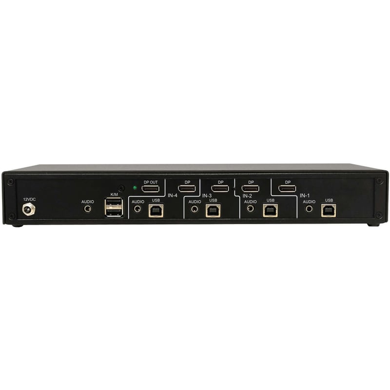 Tripp Lite by Eaton Secure KVM Switch, 4-Port, Single Head, DisplayPort to DisplayPort, 4K, NIAP PP4.0, Audio, TAA - Thumbnail 4