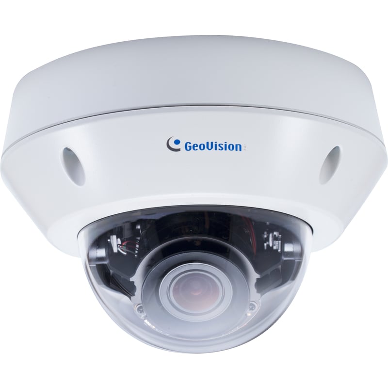 GeoVision GV-VD2712 2 Megapixel Outdoor HD Network Camera - Monochrome, Color - Dome - Thumbnail 1