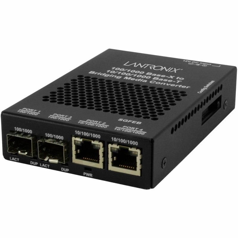 Transition Networks 10/100/1000 Ethernet Media Converter Stand-Alone