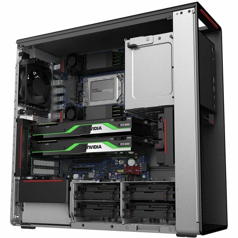 THINKSTATION P620 AMD RYZEN PRO 5945WX 4.10G 32GB 1TB W11P64 - Thumbnail 2