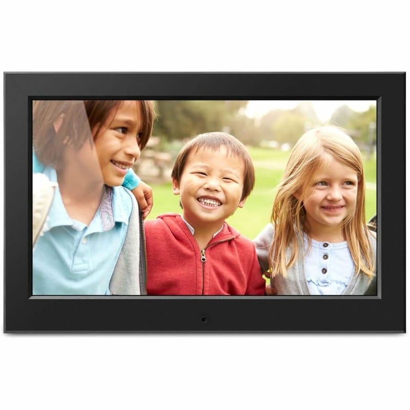 Aluratek 10" Slim Digital Photo Frame with Automatic Slideshow - Thumbnail 1