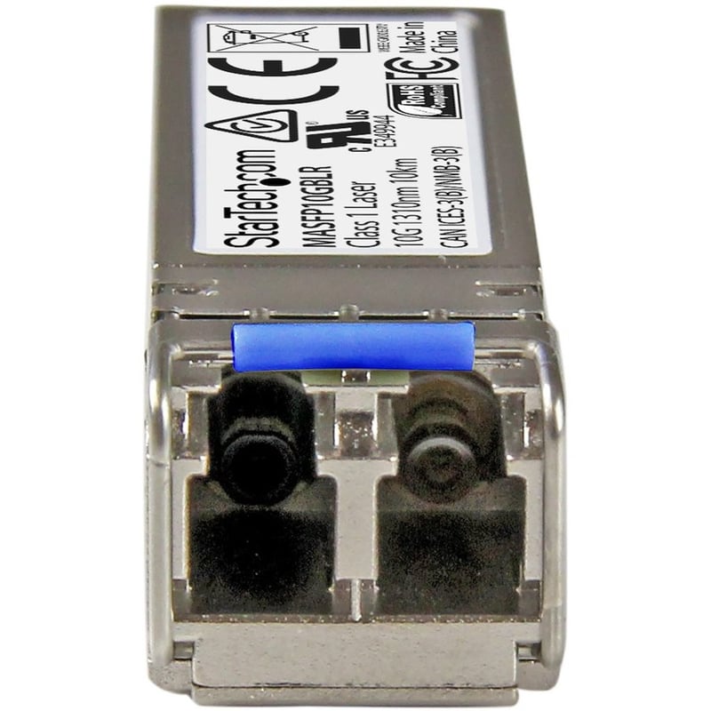 StarTech.com Cisco Meraki MA-SFP-10GB-LR Comp. SFP+ Module - 10GBASE-LR - 10GbE Gigabit Ethernet Single Mode Fiber SMF Optic Transceiver - Thumbnail 2