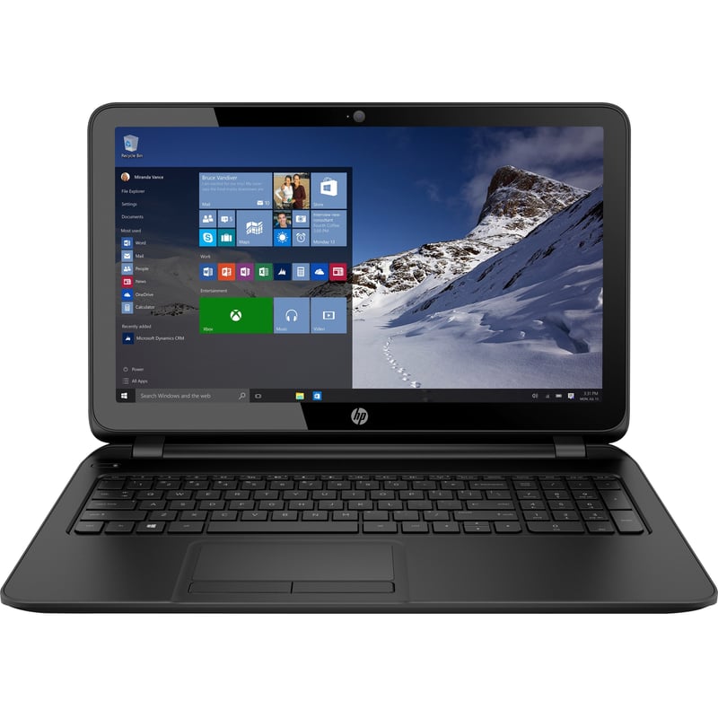 HP 15.6" Touchscreen Notebook - 1366 x 768 - AMD A-Series A8-6410 Quad-core (4 Core) 2 GHz - 4 GB Total RAM - 500 GB HDD - Thumbnail 1