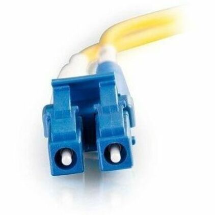 C2G 9.8ft (3m) LC-LC 9/125 OS2 Duplex Single-Mode PVC Fiber Optic Cable - Yellow - Thumbnail 5