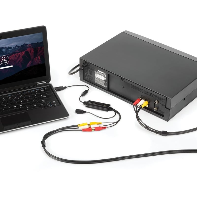 StarTech.com USB Video Capture Adapter Cable - S-Video/Composite to USB 2.0 - TWAIN Support - Analog to Digital Converter - Windows Only - Thumbnail 2