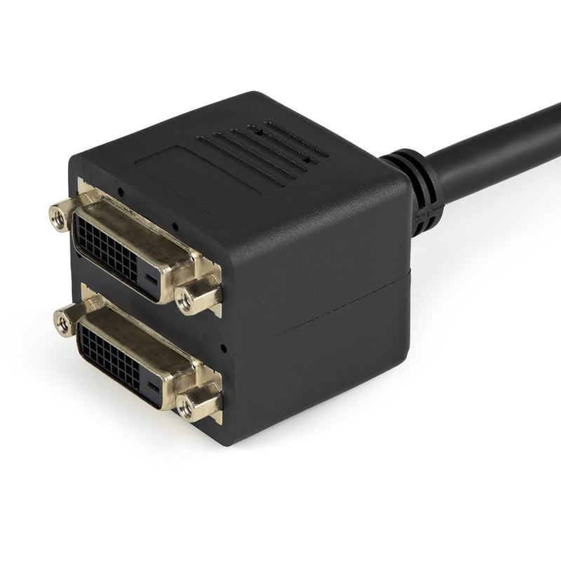 StarTech.com 1 ft DVI-D to 2x DVI-D Digital Video Splitter Cable - M/F - Thumbnail 3
