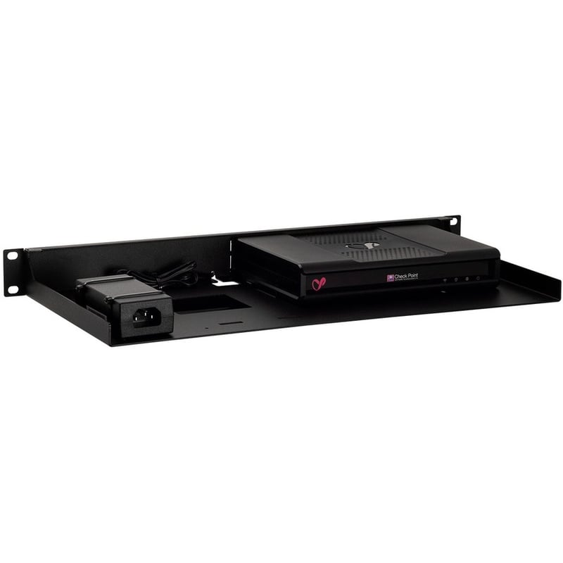 RACKMOUNT.IT RM-CP-T5 Rack Mount for Firewall - Jet Black - Thumbnail 3