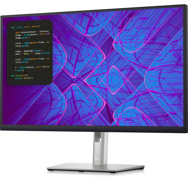 Dell P2723QE 27" Class 4K LCD Monitor - 16:9 - Black, Silver - Thumbnail 1