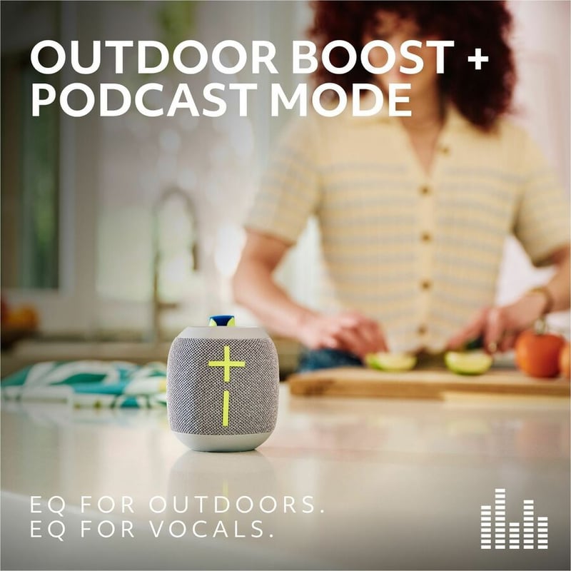 ULTIMATE EARS WONDERBOOM 4 WRLS BT SPEAKER GRAY - Thumbnail 3