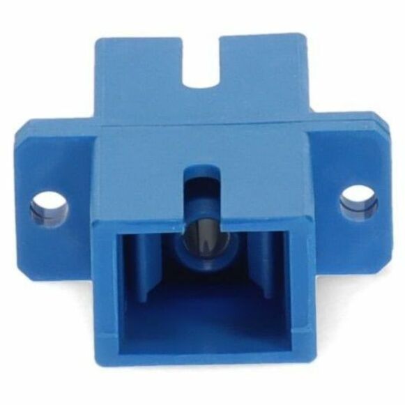 AddOn SC Female to SC Female SMF OS1 Simplex Fiber Optic Adapter - Thumbnail 4