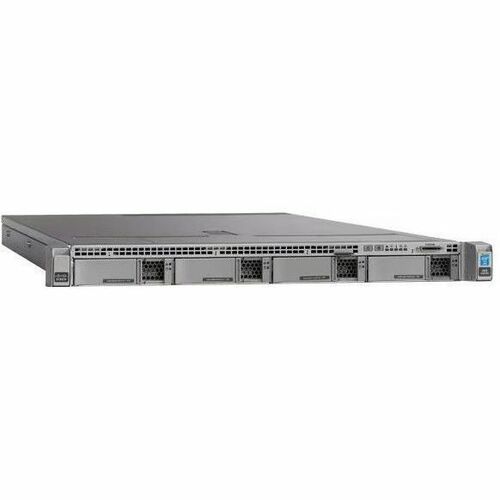 Cisco C220 M4 1U Rack Server - 1 x Intel Xeon E5-2630 v3 2.40 GHz - 16 GB RAM - 2.40 TB HDD - (4 x 600GB) HDD Configuration - 12Gb/s SAS, Serial ATA/600 Controller - Thumbnail 1