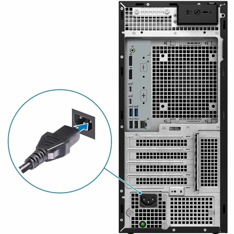 Dell Precision 3000 3660 Workstation - Intel Core i7 13th Gen i7-13700 - 32 GB - 512 GB SSD - Tower - Thumbnail 3