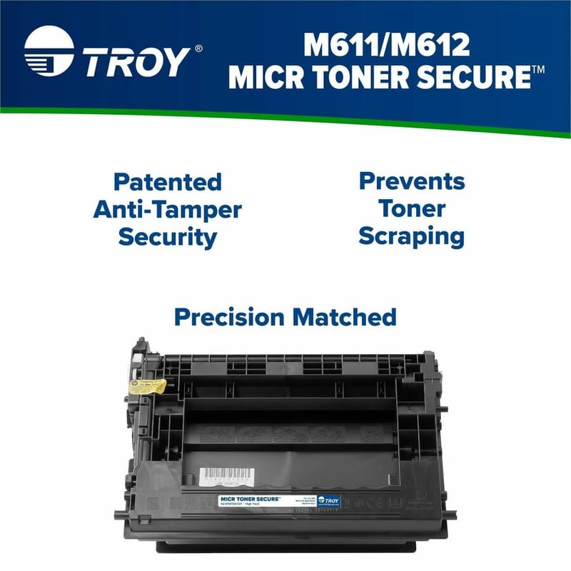 TROY M611E/M612E MICR TONER SECURE HY CARTRIDGE - Thumbnail 2