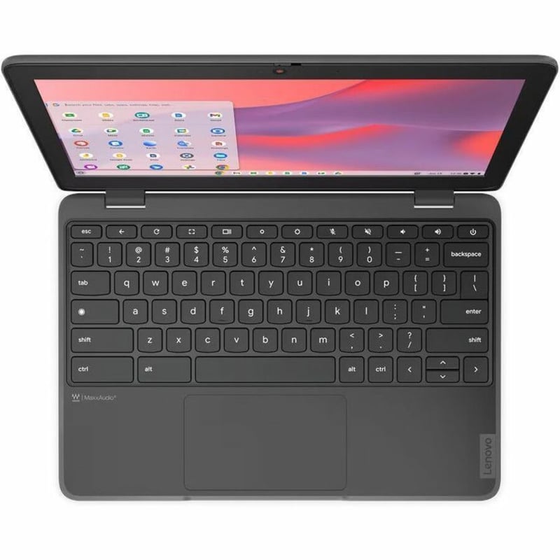 Lenovo 100e Chromebook Gen 4 83G80002US 11.6" Detachable 2 in 1 Chromebook - HD - Intel N-Series N100 - 4 GB - 32 GB Flash Memory - Graphite Gray - Thumbnail 2