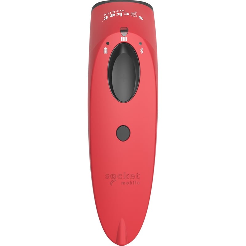 Socket Mobile SocketScan S700, Linear Barcode Scanner, Red & Black Charging Dock