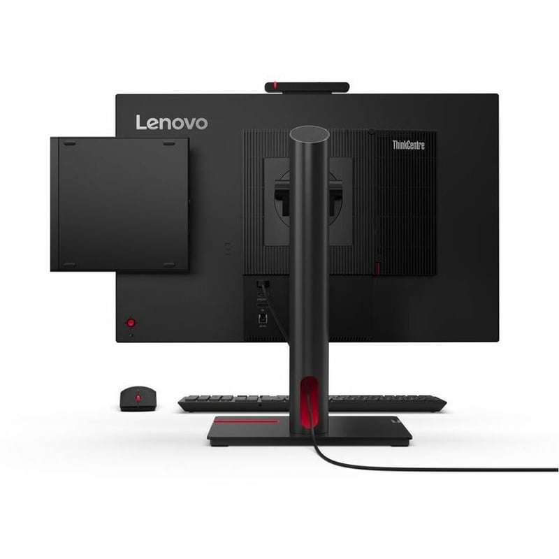 Lenovo ThinkCentre M70q Gen 5 12TD006BUX Desktop Computer - Intel Core i5 14th Gen i5-14500T - vPro Technology - 16 GB - 512 GB SSD - Tiny - Raven Black - Thumbnail 3