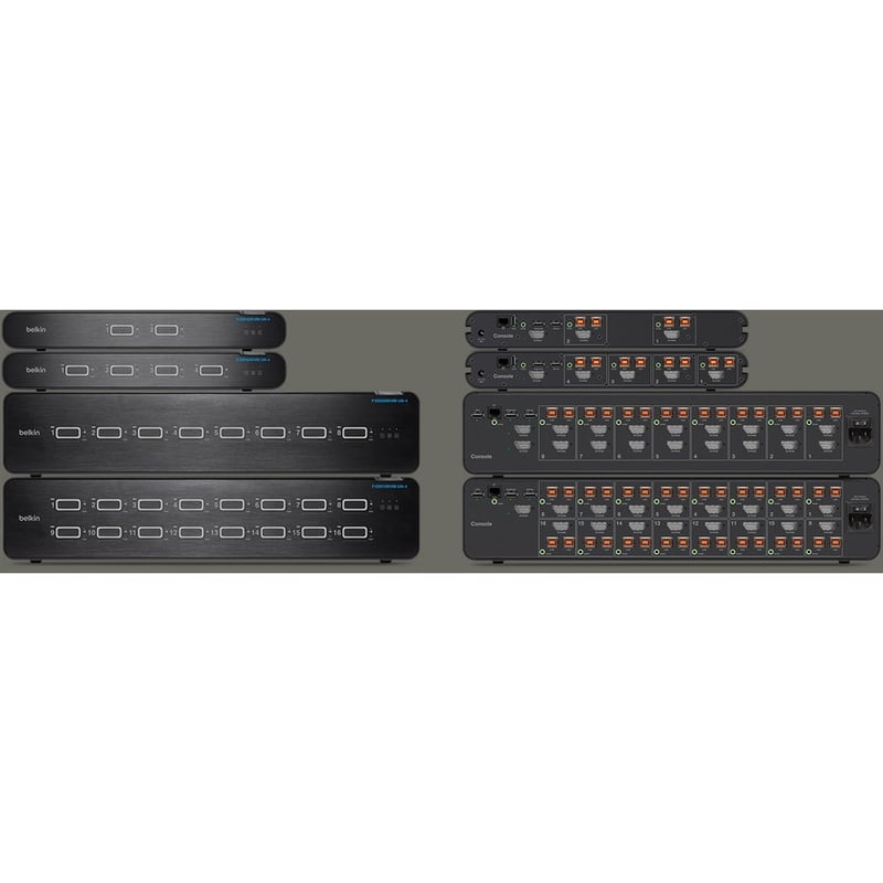 Belkin Universal 2nd Gen Secure KVM Switch, 2-Port Single Head No CAC - Thumbnail 2