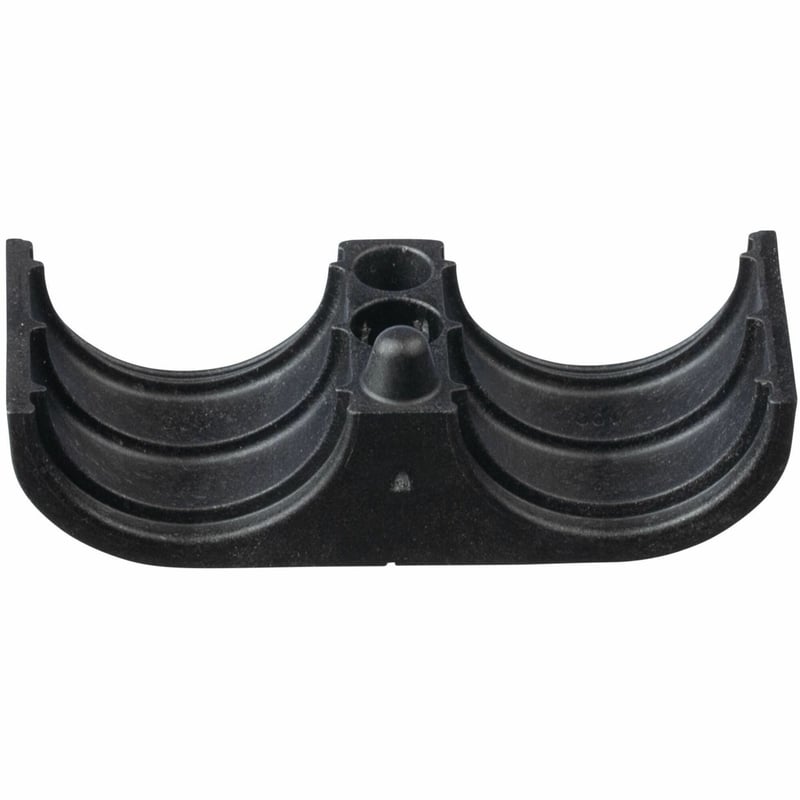 Panduit CLC100X2 Corrugated Loom Clamp,1.0,2-pos - Thumbnail 1