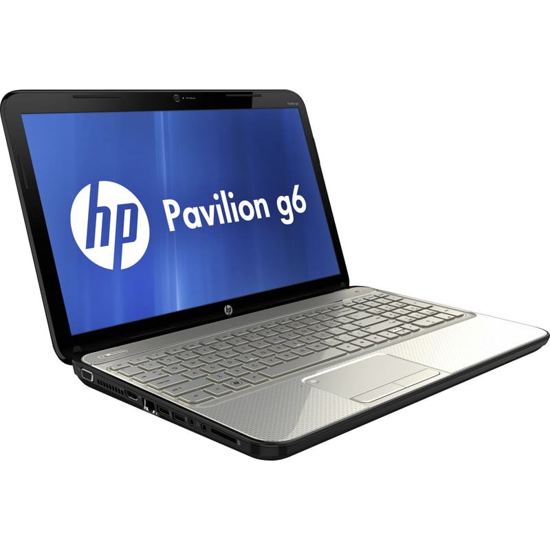 HP Pavilion g6-2000 g6-2031nr 15.6" Notebook - HD - Intel Core i3 2nd Gen i3-2350M - 4 GB - 500 GB HDD - Linen White - Thumbnail 1