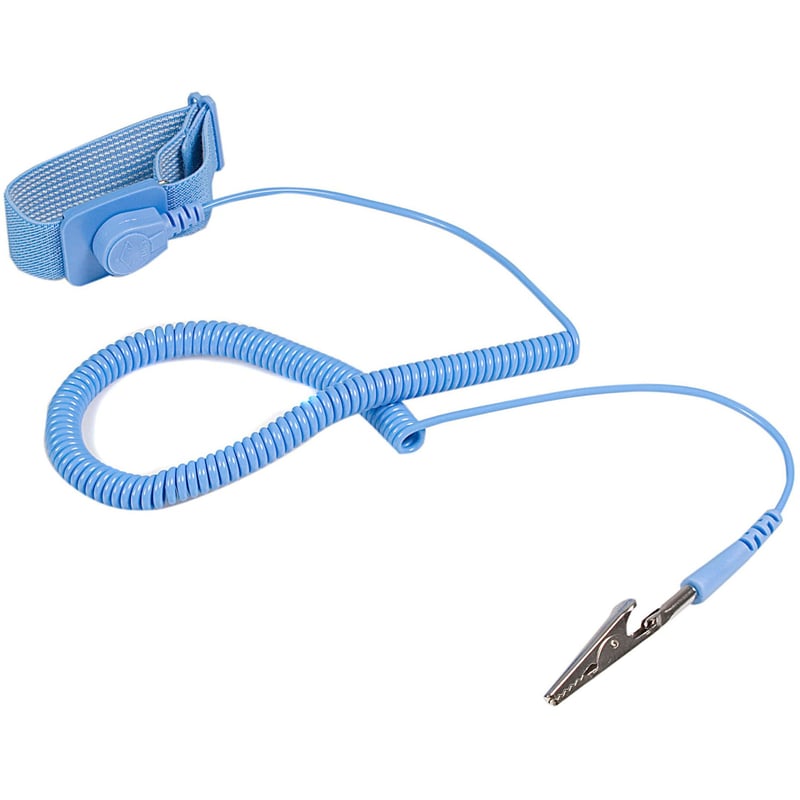 StarTech.com ESD Anti Static Wrist Strap Band with Grounding Wire - AntiStatic Wrist Strap - Anti-static wrist band - Thumbnail 1