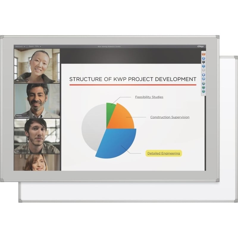 MooreCo Interactive Projector Board with Brio Trim - Thumbnail 1