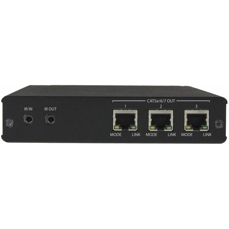 StarTech.com 3 Port HDBaseT Extender Kit with 3 Receivers - 1x3 HDMI over CAT5e/CAT6 Splitter - 1-to-3 HDBaseT Distribution System - Up to 4K - Thumbnail 4
