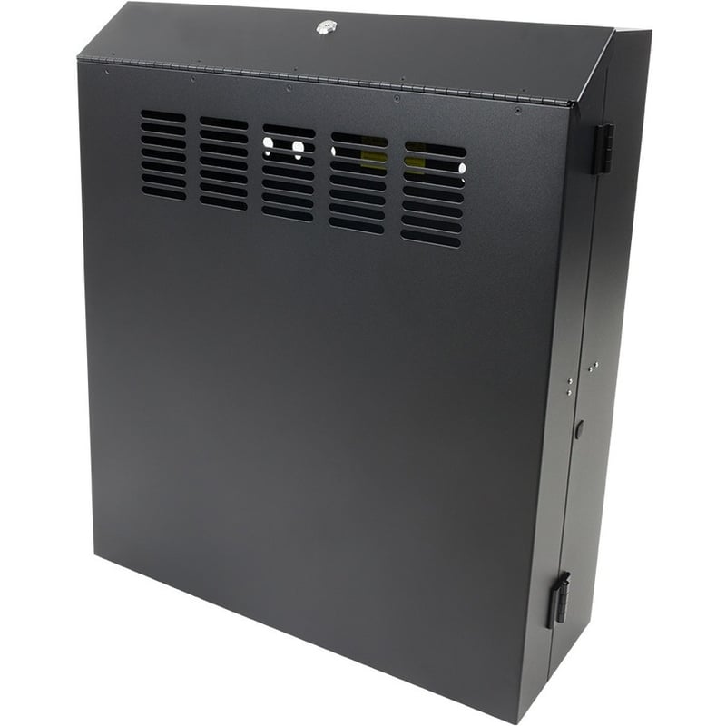 Rack Solutions 5U Secure Vertical Wall Mount with Hinged Door 30in Deep - Thumbnail 1