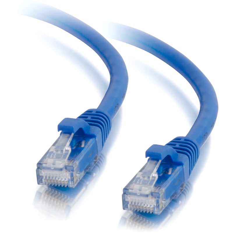 6IN CAT5E BLUE SNAGLESS UTP NTWK PATCH CABLE - Thumbnail 2