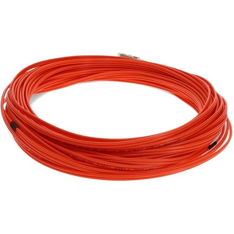 AddOn 25m ST to LC Orange OM1 Duplex OFNR (Riser-Rated) MMF Fiber Patch Cable - Thumbnail 4