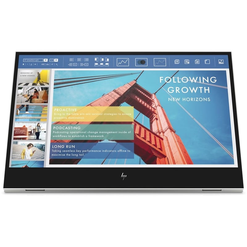 HP E14 G4 14" Class Full HD LCD Monitor - 16:9 - Silver - Thumbnail 5