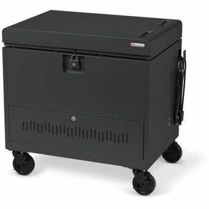 Bretford CUBE Transport Cart with Caddies - TVCT30CAD - Thumbnail 1