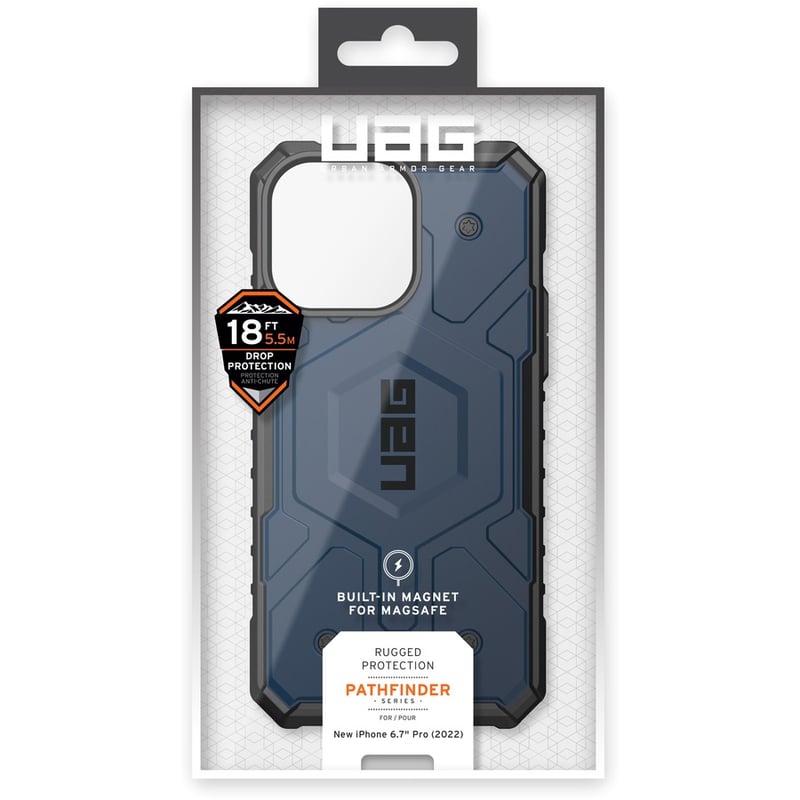 Urban Armor Gear Pathfinder For MagSafe iPhone 14 Pro Max Case - Thumbnail 2