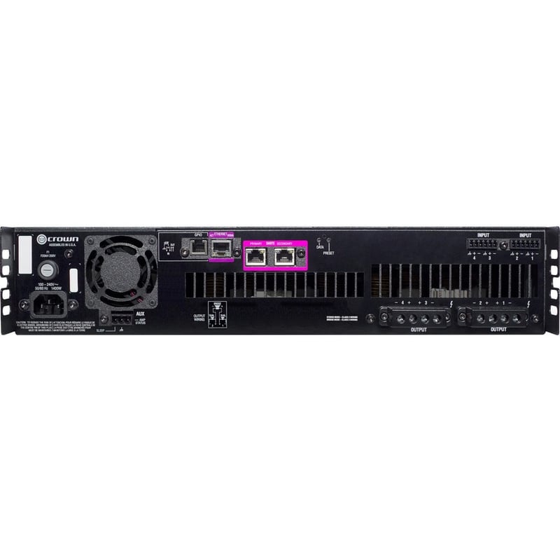 Crown DriveCore Install DCi 4|600DA Amplifier - 2400 W RMS - 4 Channel - Thumbnail 2