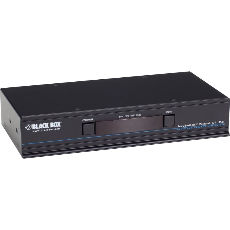 Black Box ServSwitch Wizard DP USB DisplayPort, 4-Port - Thumbnail 1