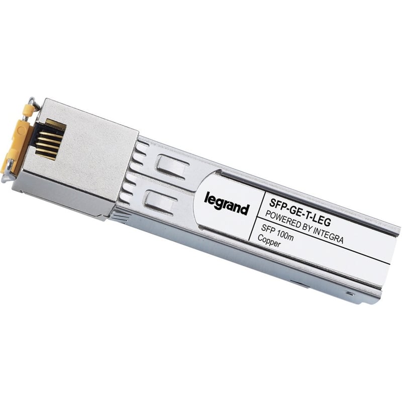 Legrand Cisco SFP-GE-T Compatible 1000Base-T Copper SFP (mini-GBIC) Transceiver - Thumbnail 1