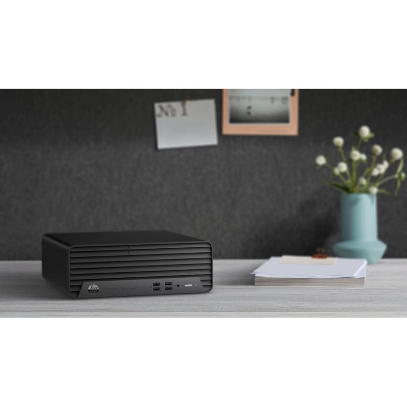 HP Business Desktop ProDesk 400 G7 Desktop Computer - Intel Core i5 10th Gen i5-10500 Hexa-core (6 Core) 3.10 GHz - 32 GB RAM DDR4 SDRAM - 256 GB M.2 PCI Express NVMe SSD - Small Form Factor - Thumbnail 4