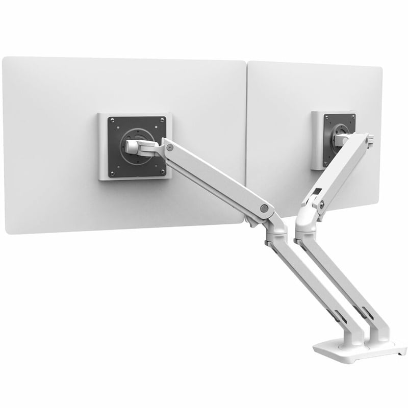 Ergotron Mounting Arm for LCD Monitor - White - Thumbnail 2