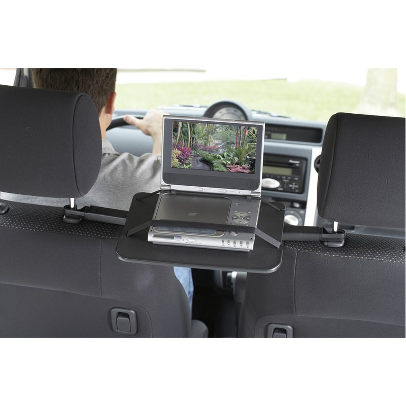 Digital Innovations SecureMount 7020000 Vehicle Mount for Portable DVD Player, Notebook, Netbook - Black - Thumbnail 3