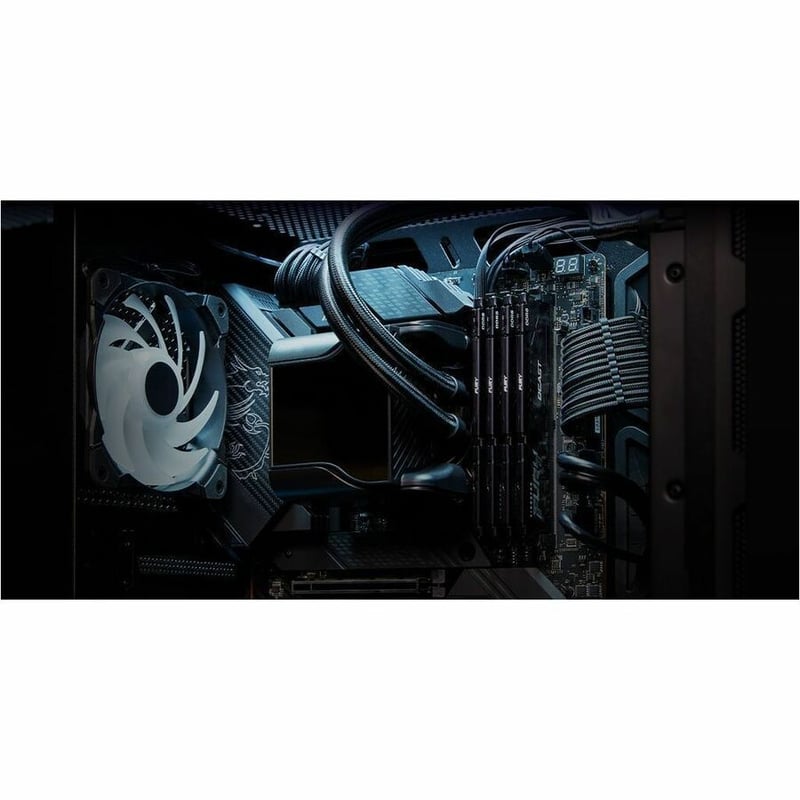 64GB 5200MT/S DDR5 CL40 DIMM (KIT OF 2) FURY BEAST BLACK - Thumbnail 5