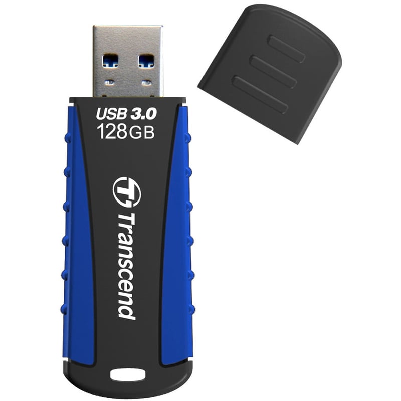 Transcend 128GB JetFlash 810 USB 3.0 Flash Drive - Thumbnail 1