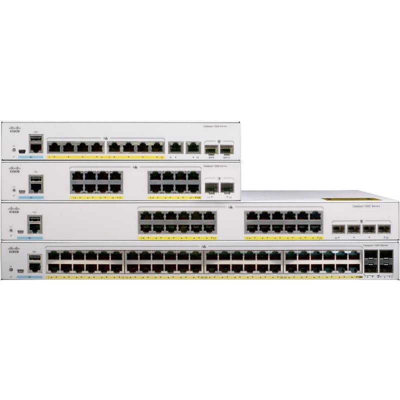 Cisco Catalyst C1000-16FP Ethernet Switch - Thumbnail 4