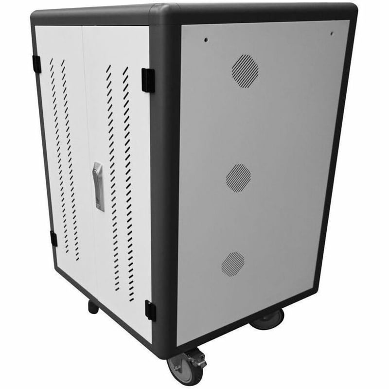 4XEM 36-Port Sliding Shelf Tablet & Laptop PDU Charging Cart - Thumbnail 2
