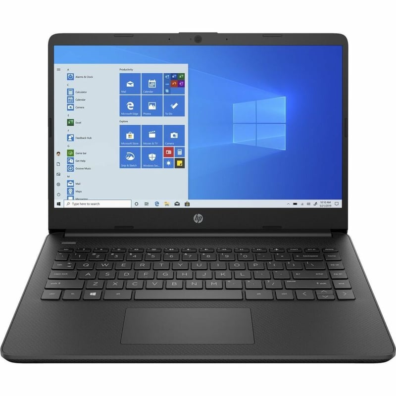 HPI SOURCING - NEW 14s-dq0000 14-dq0090tg 14" Notebook - HD - Intel Pentium Silver N5030 - 4 GB - 128 GB SSD - Jet Black - Thumbnail 3