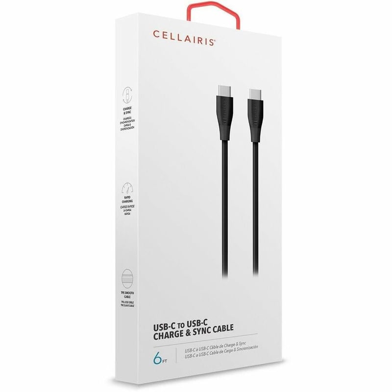 CELLAIRIS PREMIUM USB C TO USB C 6FT B - Thumbnail 4